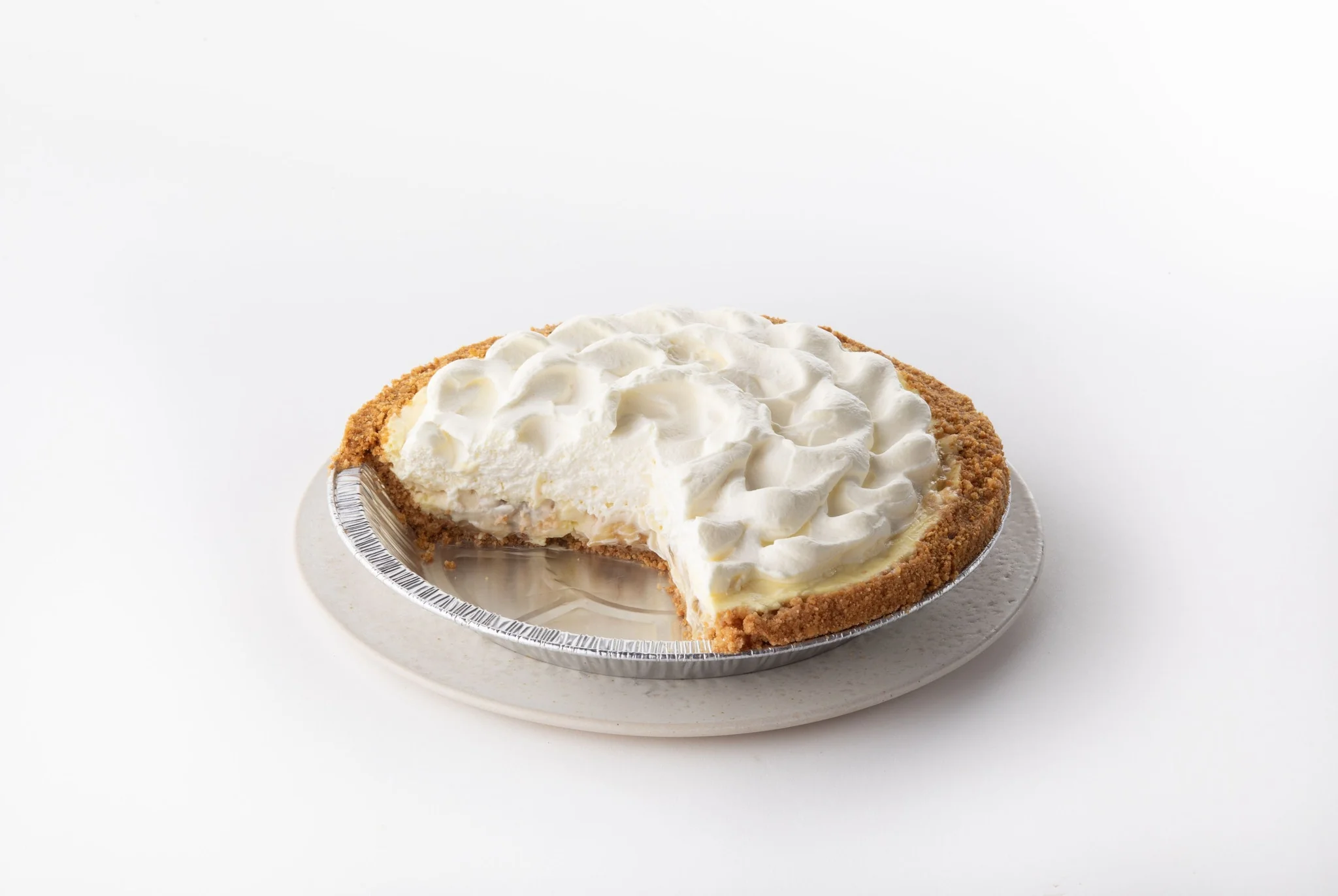 Banana Cream Icebox Pie